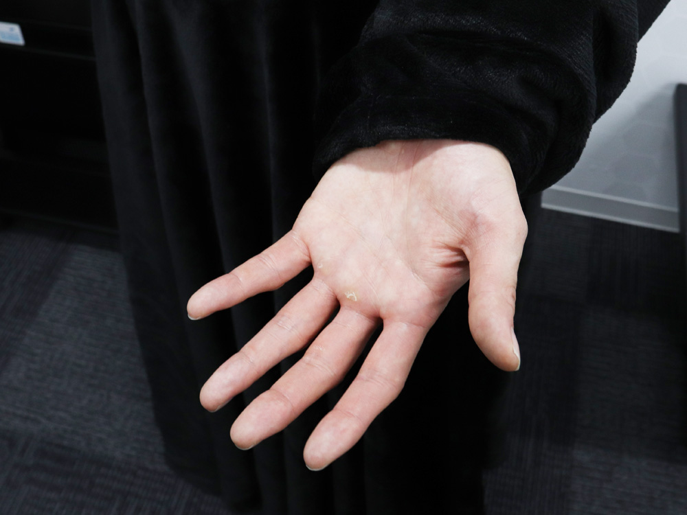 手先と足元は基本的に寒い