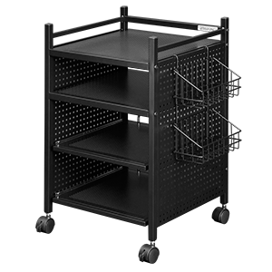 ゲーム機収納ラック BHS-380G-BK