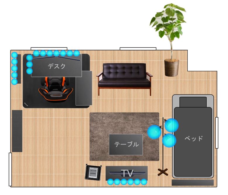 理想の部屋diy 実はカンタンな壁紙 床の張り替えで 10畳の こだわりゲーム部屋 をつくってみた Bauhutte