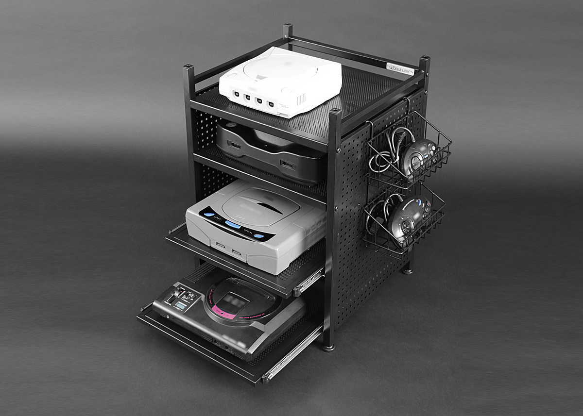ゲーム機収納ラック