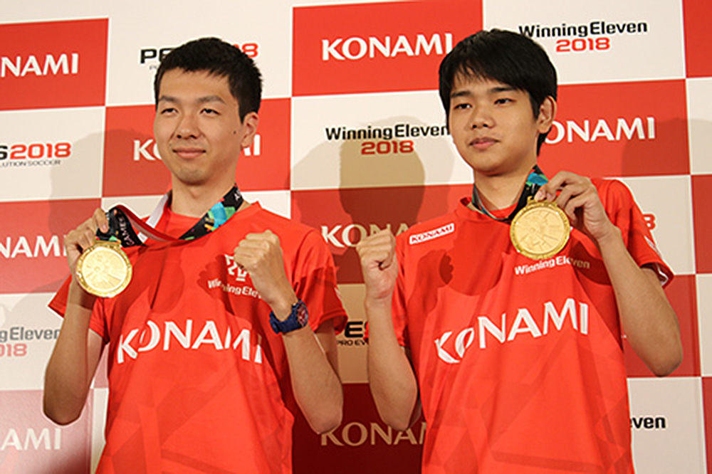 ウイイレで日本代表が金メダルを獲得!!