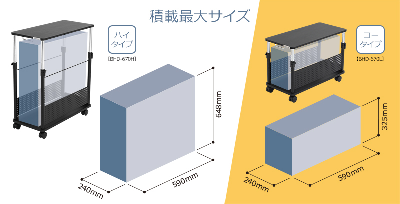 大型ゲーミングPCを格納できる