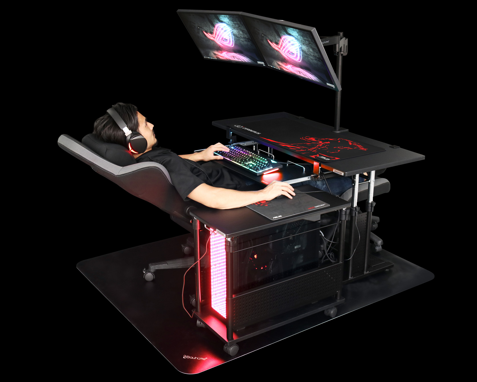 寝ながらゲームシステム