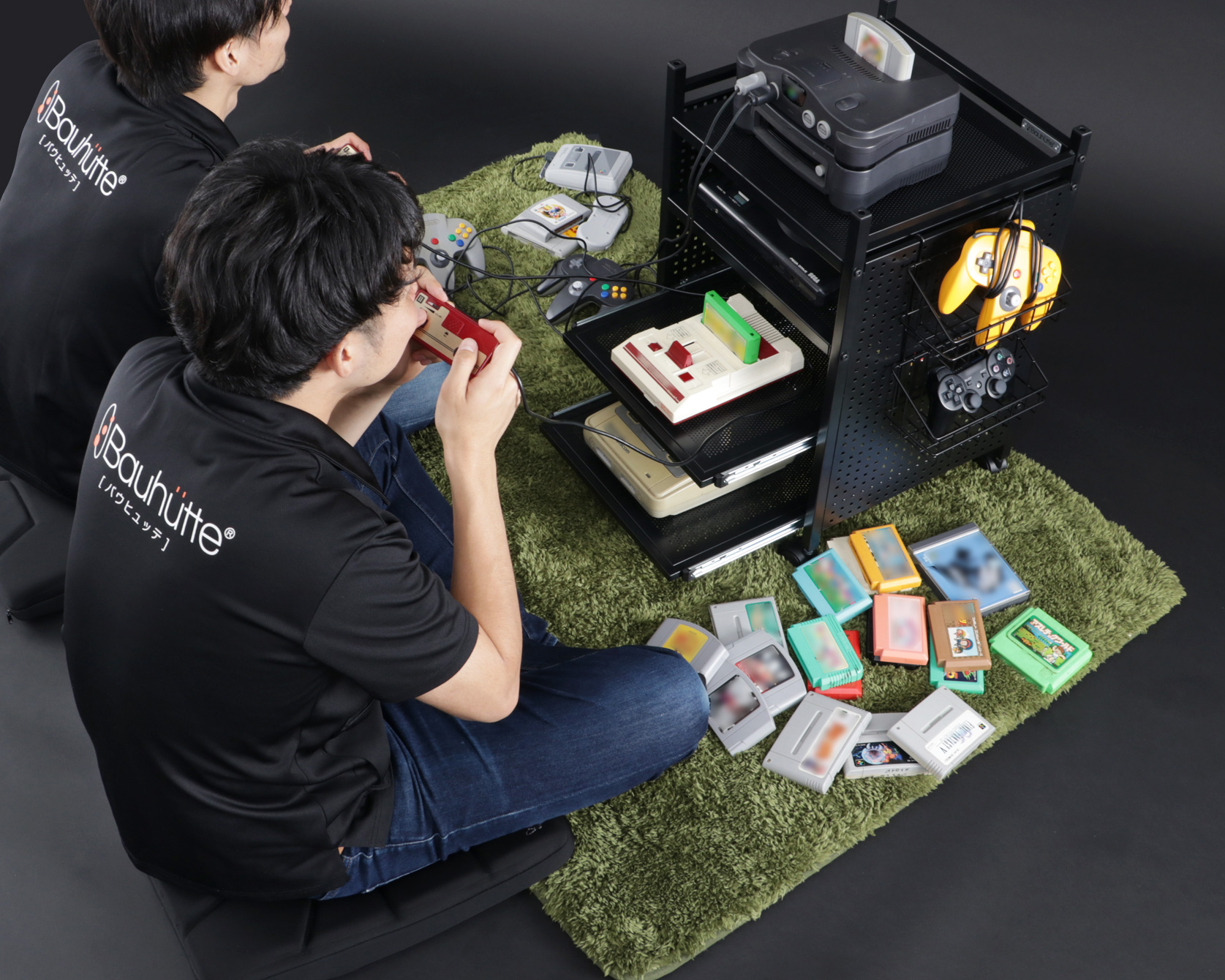 ゲーム機収納ラック