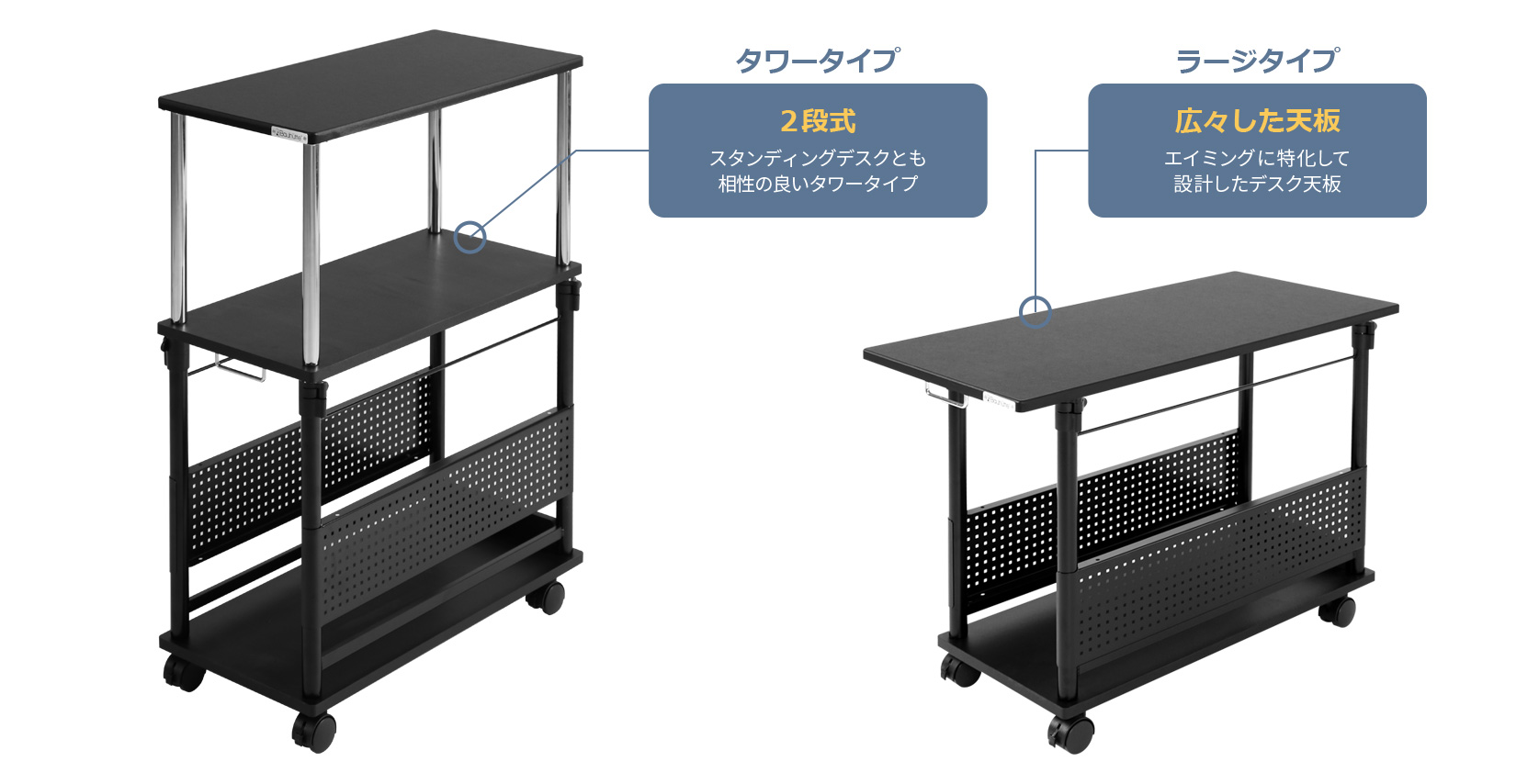 昇降式Ｌ字デスク