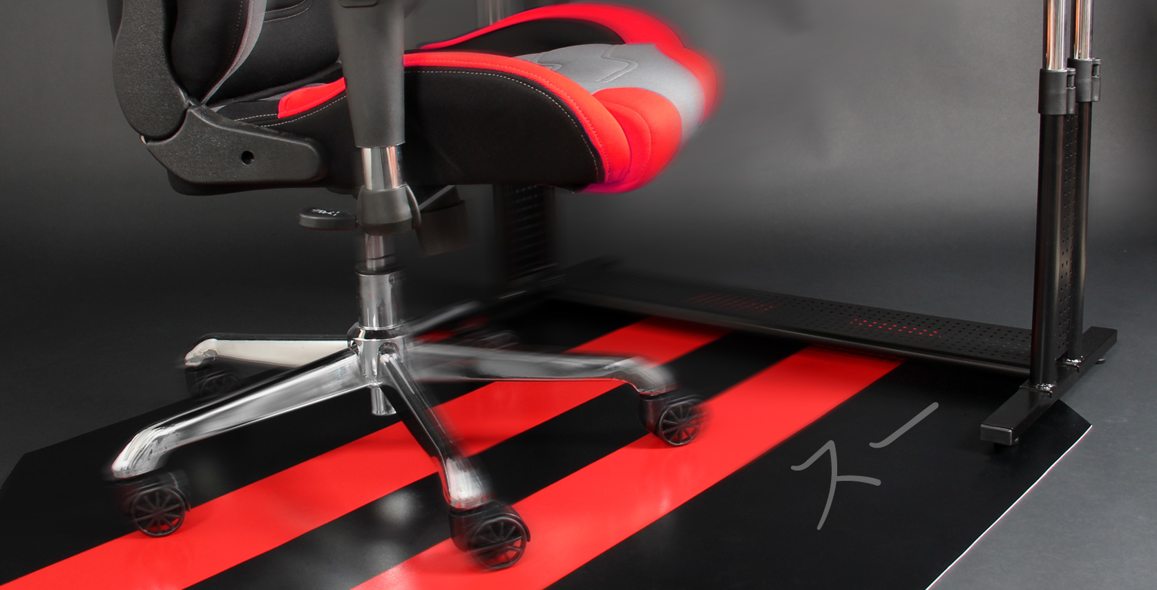 滑らかなキャスター移動を実現