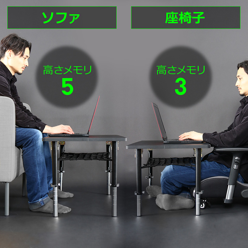 あらゆる『座り方』をカバー