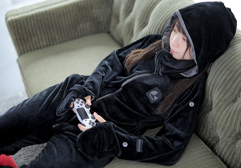 ゲーミング着る毛布 ダメ着4G(for Gamers)HFD-4G | Bauhütte®