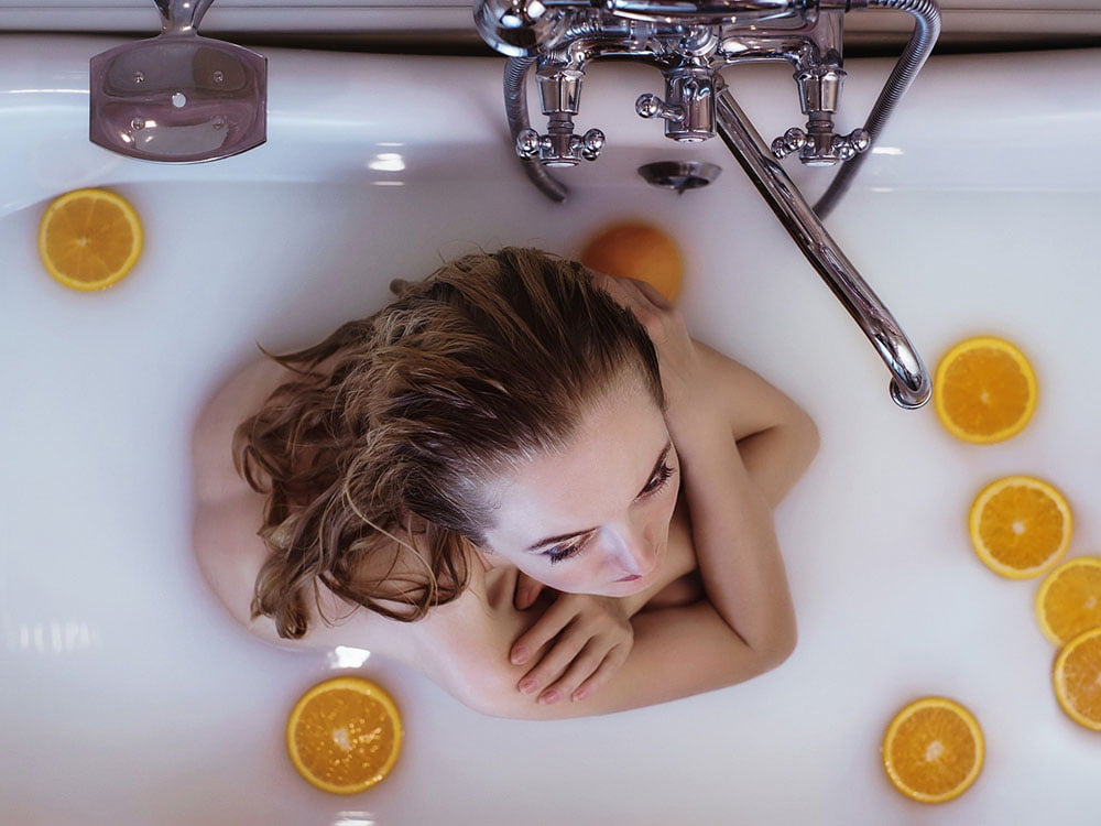 シャワーだけでなく湯船に浸かる