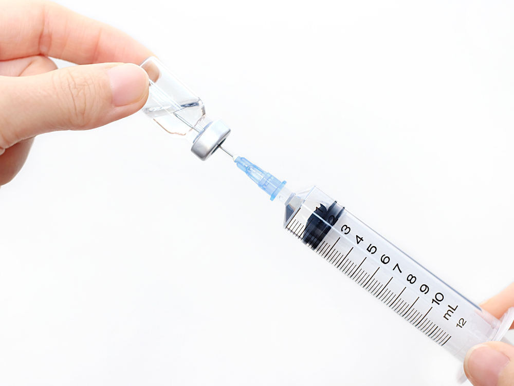 治し方③注射をする