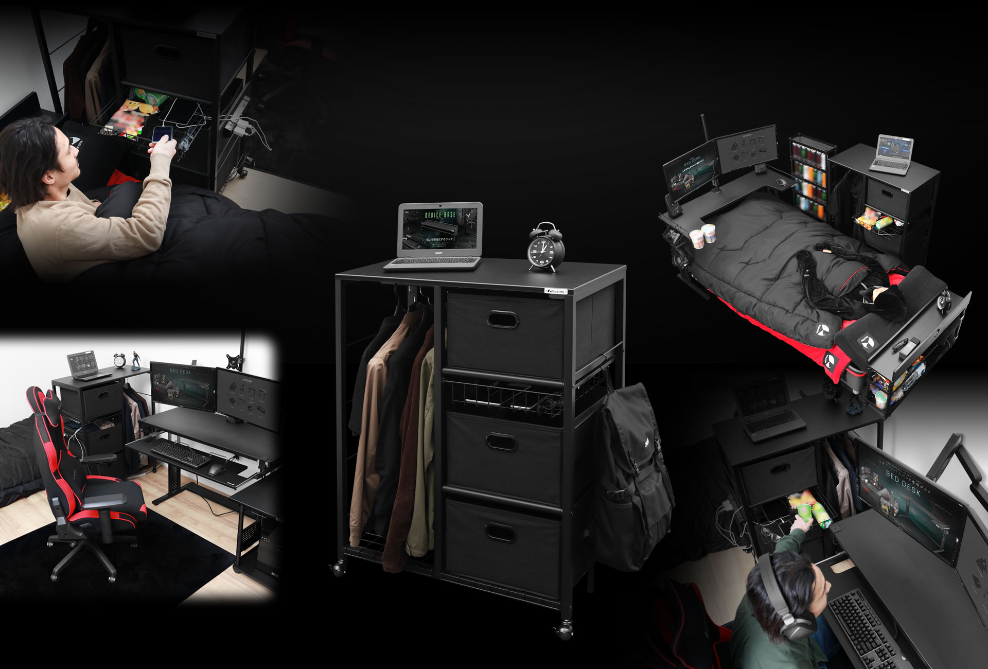 ハンガーラックテーブル BHT-830 | Bauhütte®