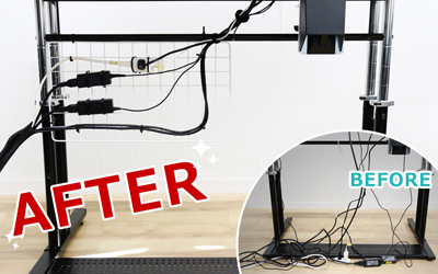 【デスク配線整理】すぐ実践できる3つの方法とアイテム紹介