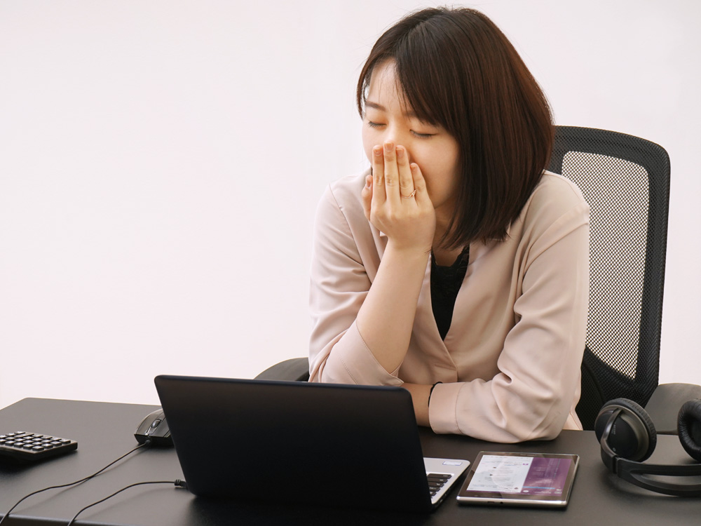 13.昼食後の眠気に注意