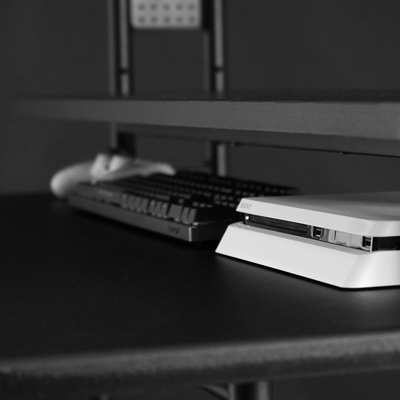 キーボード、ゲーム機の収納