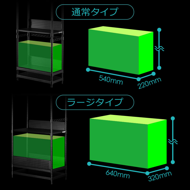 収納可能サイズ
