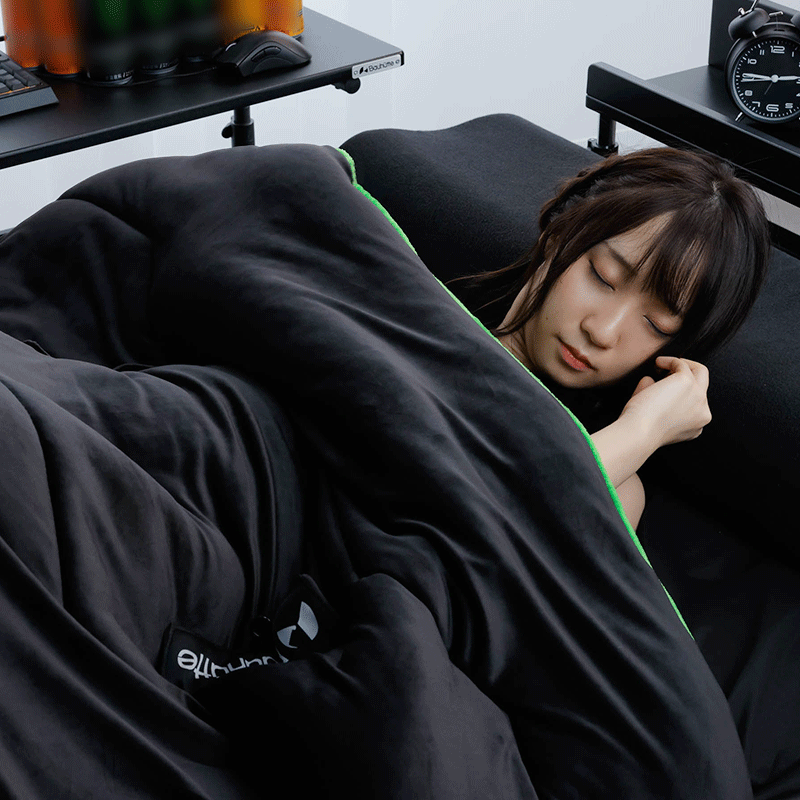 ゲーミング毛布「わたタンク」による体温変化