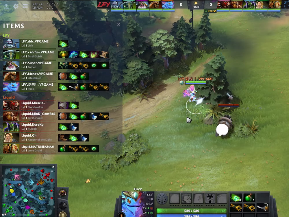 MOBA（マルチプレイオンラインバトルアリーナ）