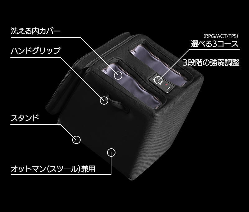 フットマッサージャー MSG-02F 機能まとめ