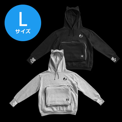  Twitter賞
にゃんガルーパーカー 
BPA-001-L-GY/BK