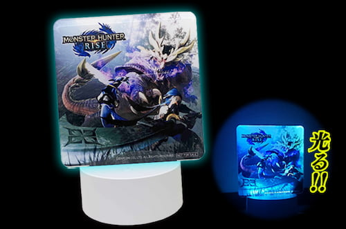 「モンスターハンターライズ」ライティングアクリルスタンド