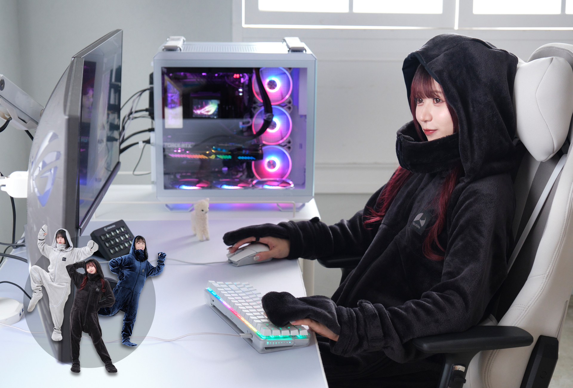 ゲーミング着る毛布『ダメ着4G ネクスト』 HFD-4G-24 | Bauhütte®