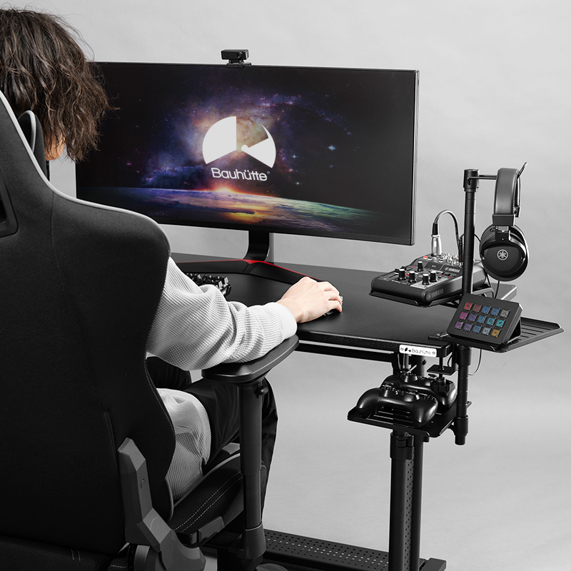 PC周辺機器を浮かせて設置