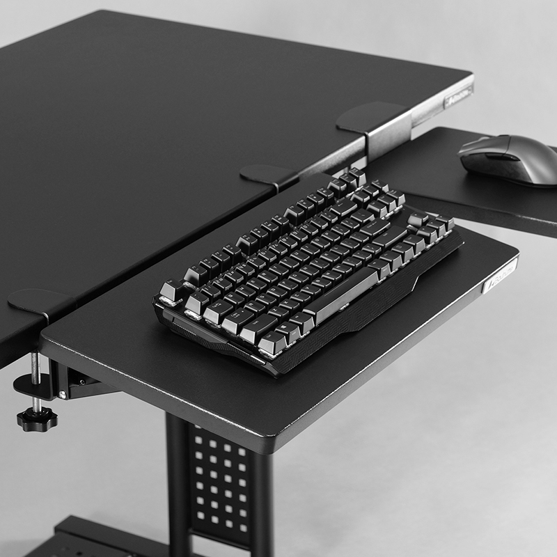 「チルトキーボードトレイ BHP-480KT-BK 」との組み合わせ
