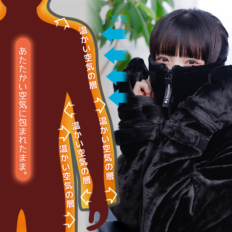 全身をぬくもりでフルカバー