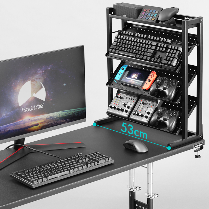 デスクサイド、PCワゴンに取り付け可能