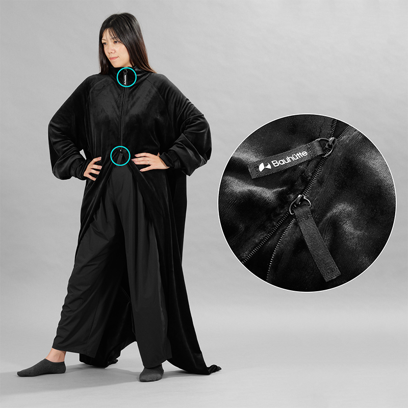 フロントWファスナー