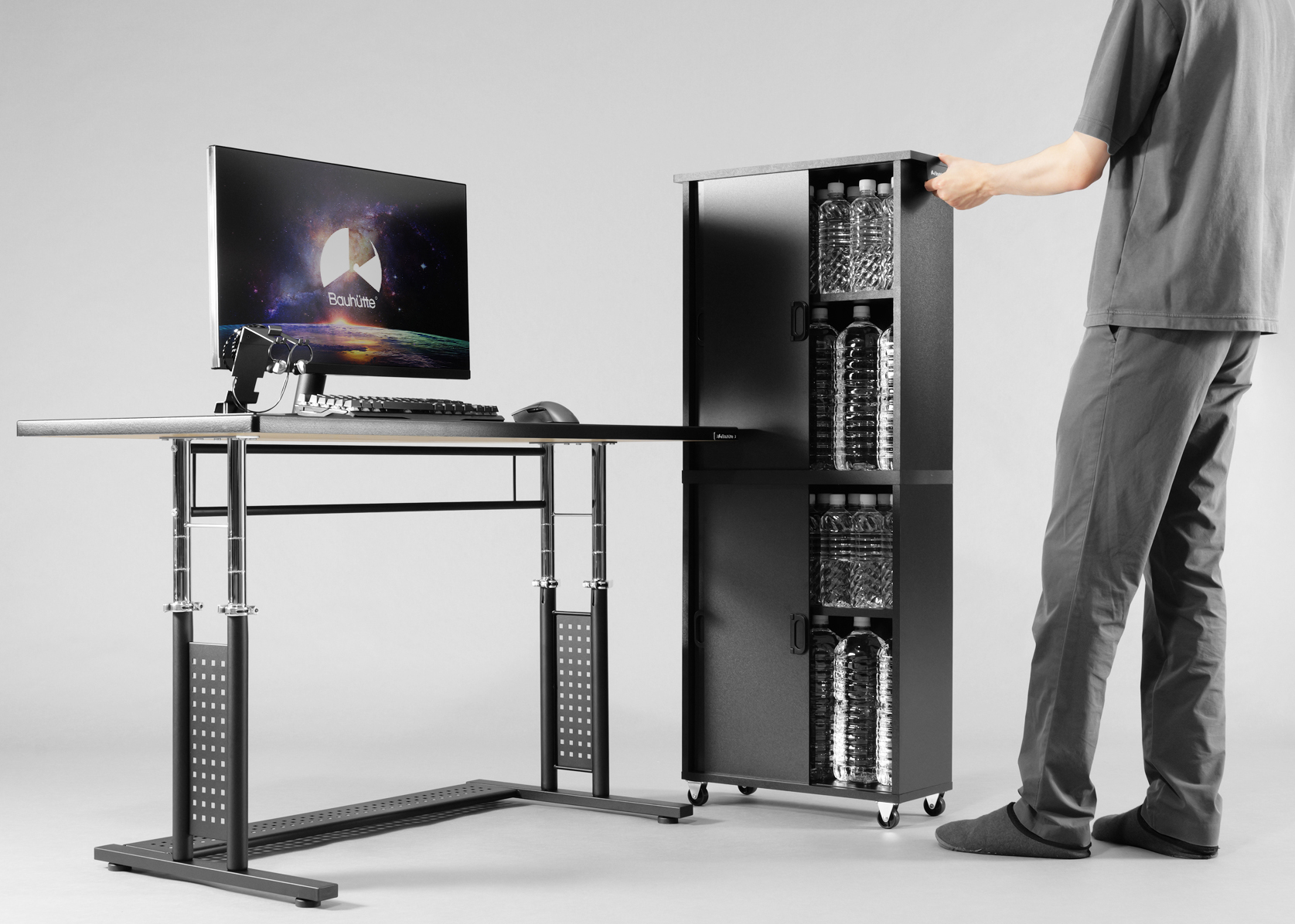 目隠しボトルラック BHS-200S gallery