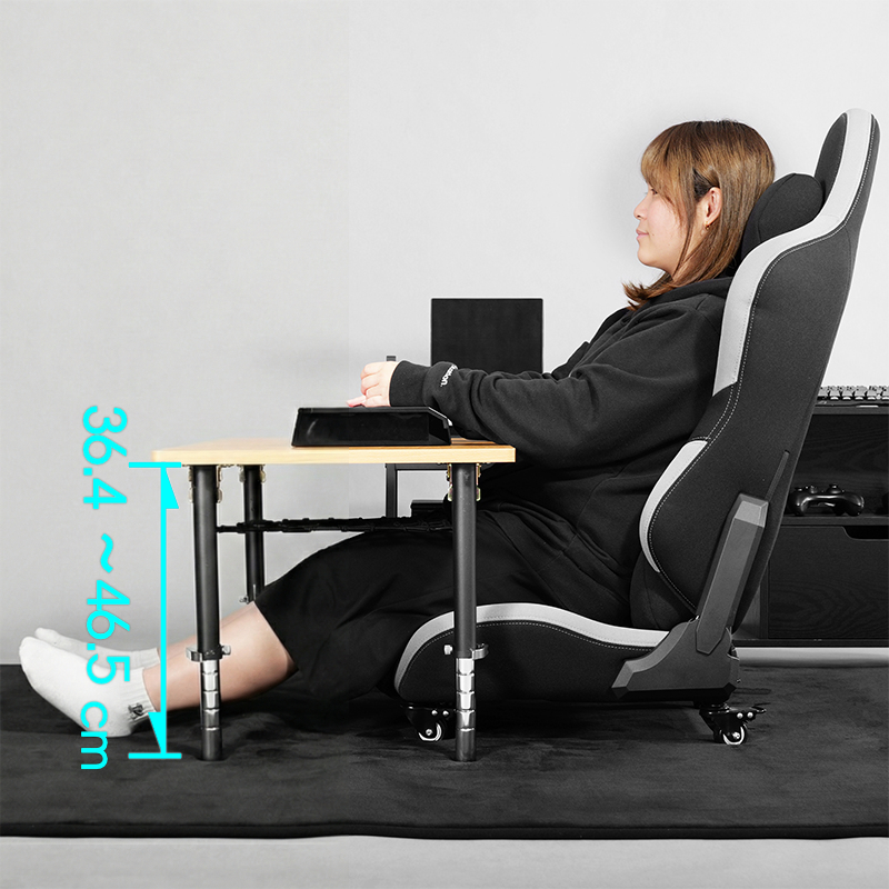 最適なゲーミングポジションに設置