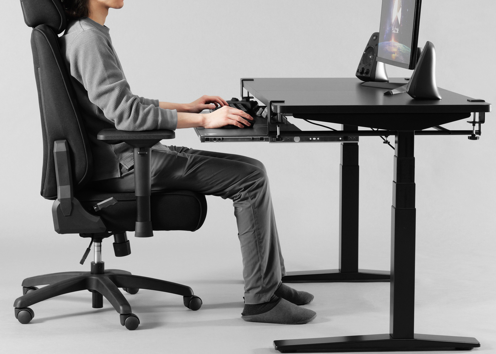 後付キーボードスライダー2 BHP-KN80/100-BK gallery