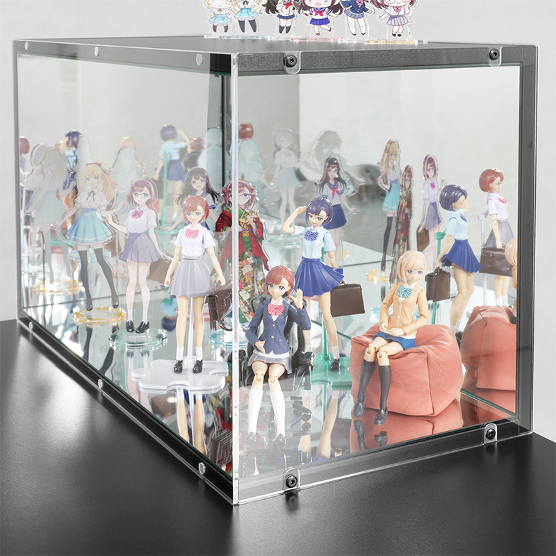 視界を遮らない「ピラーレス構造」