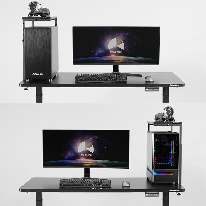 しっかり固定する3点クランプ
