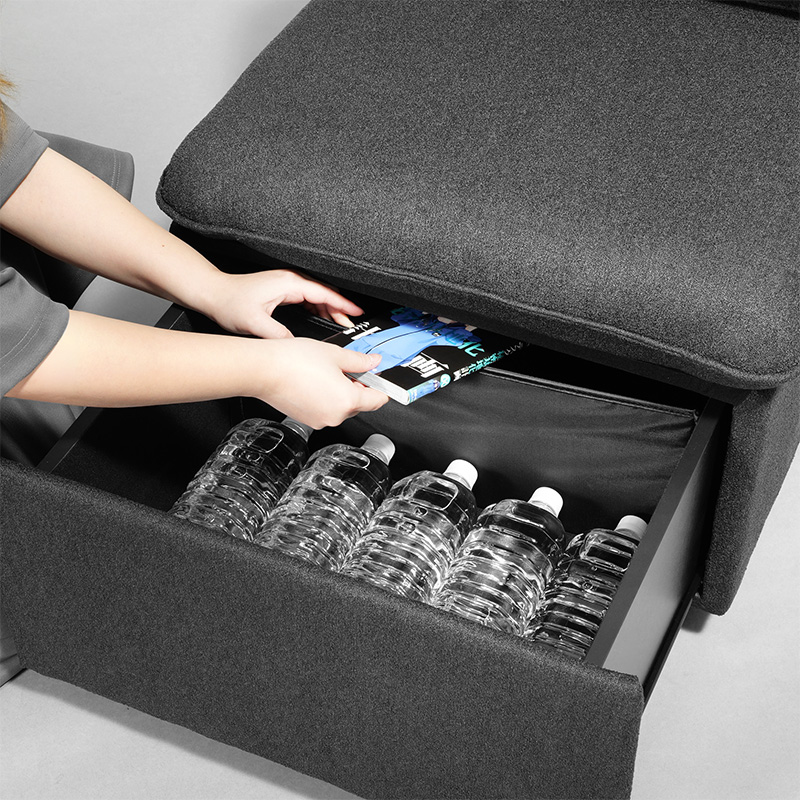 仕切りで隠しゾーン構築